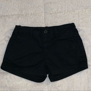 American Eagle Women’s Black Khaki Short